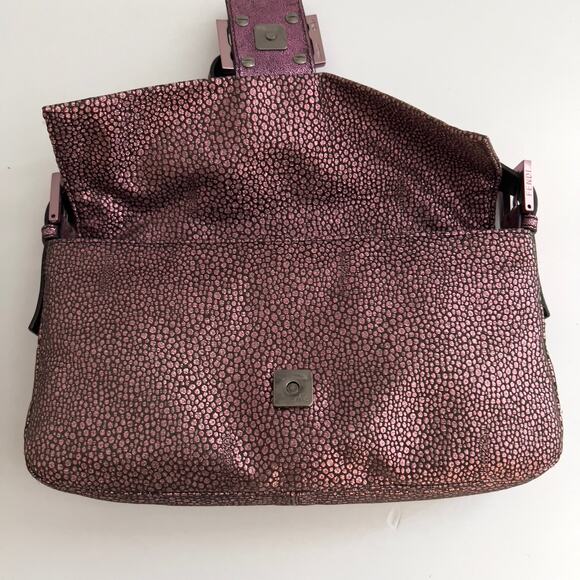 Fendi Metallic Purple Baguette - Picture 6 of 8